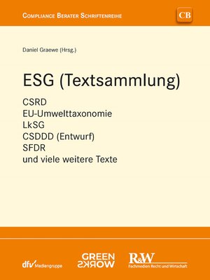 cover image of ESG (Textsammlung)